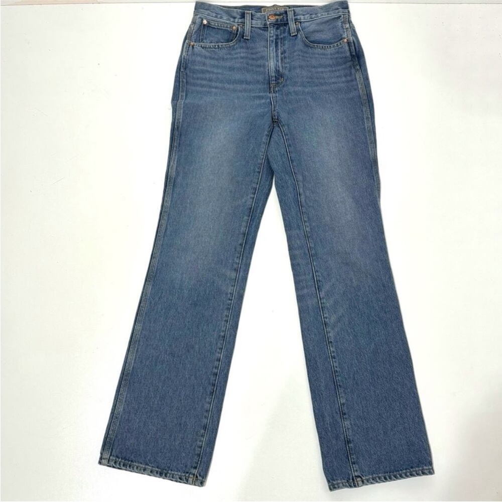 Point Sur J Crew  Rigid Full Length  Bootcut Jean in Indigo Batik Wash 28